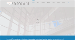 Desktop Screenshot of immersedtechnologies.com